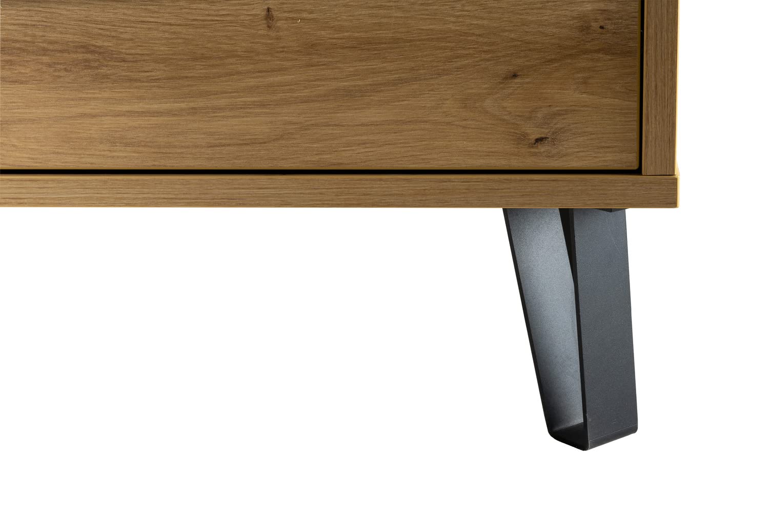 Composad Vitruvia madia 4 ante rovere miele nero 122 cm