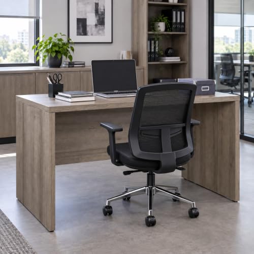Composad Schema scrivania pc 140 cm rovere da ufficio