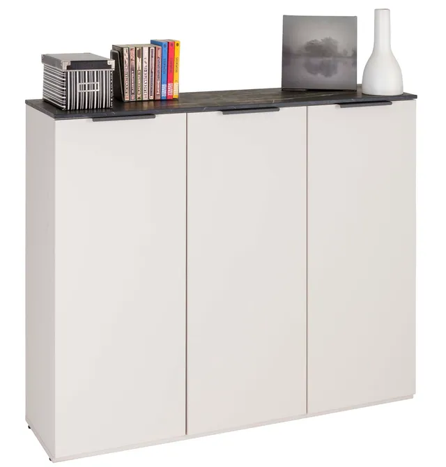 Composad Brina mobile contenitore 3 ante grigio 120 cm