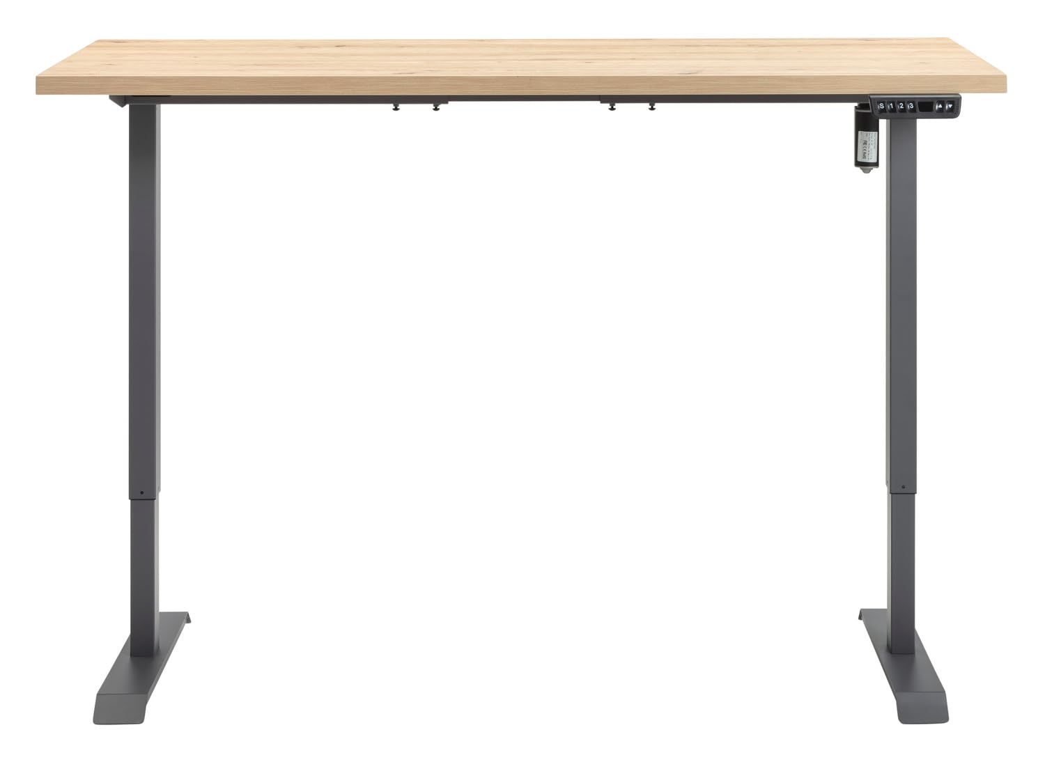 Composad Energia scrivania regolabile 150x69 rovere mielato elettrica