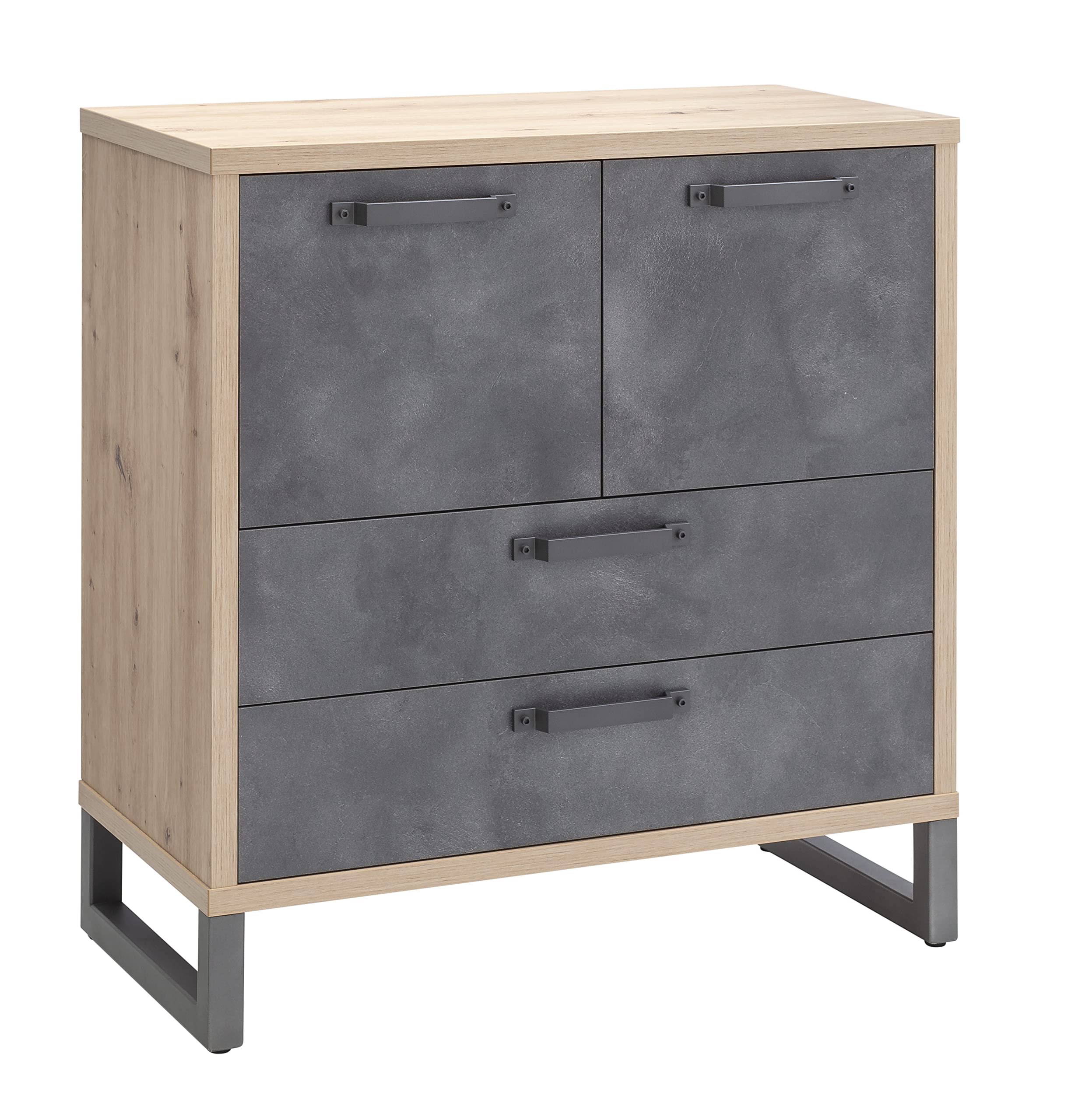 Composad LaFabrica cameretta completa 7 mobili rovere grigio
