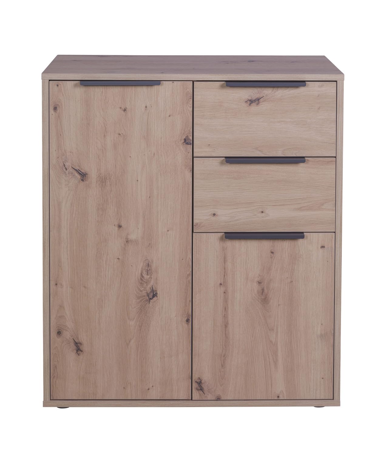 Composad Espresso mobile 2 ante 2 cassetti 72x88x35 cm rovere miele