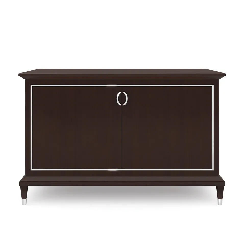 LCI Decora P0205 credenza 2 porte in cromo lucido