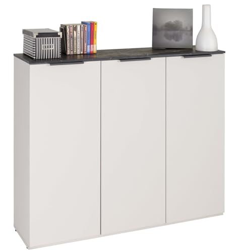 Composad Brina soggiorno completo 5 mobili grigio cashmere