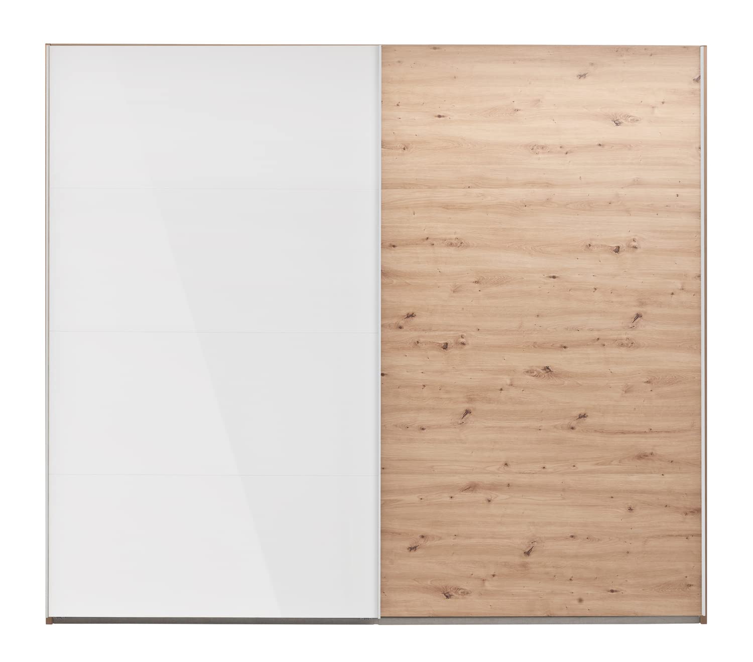 Composad Systema 250x223x67 armadio 2 ante scorrevoli rovere bianco