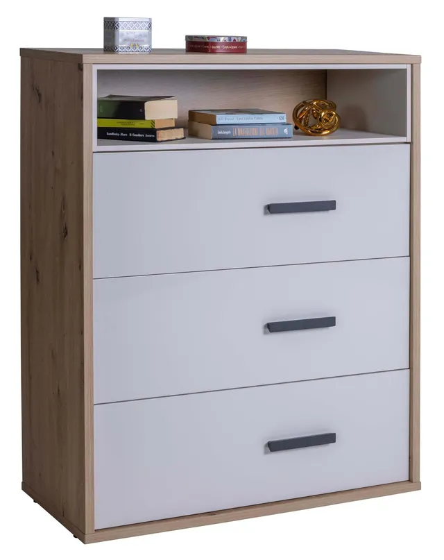 Composad MiPiace 3 Cassetti cassettiera cameretta rovere mielato
