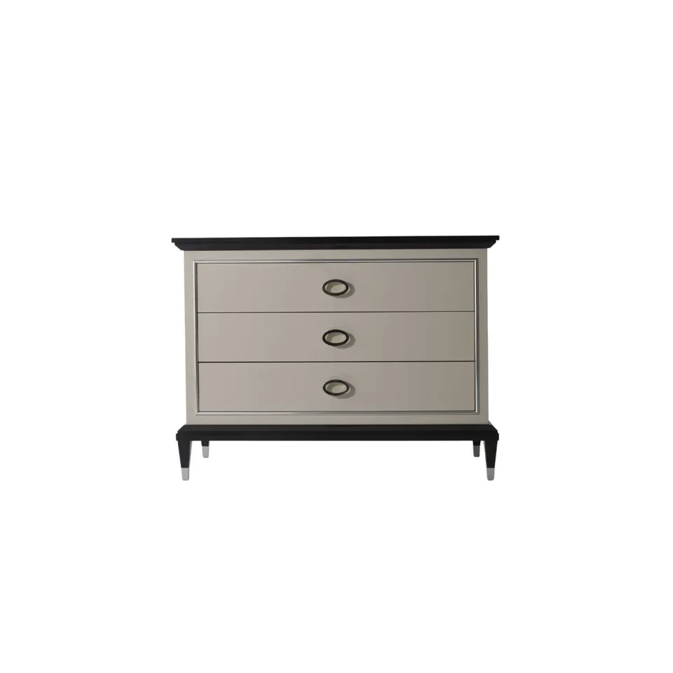 LCI Decora P0339 comò cassetti ammortizzati cromato