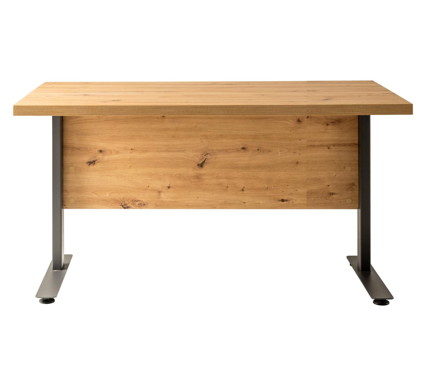 Composad Rilega scrivania gambe metallo rovere mielato