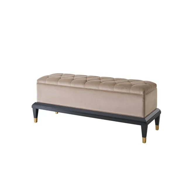 LCI Decora MN13C panca pouf in tessuto
