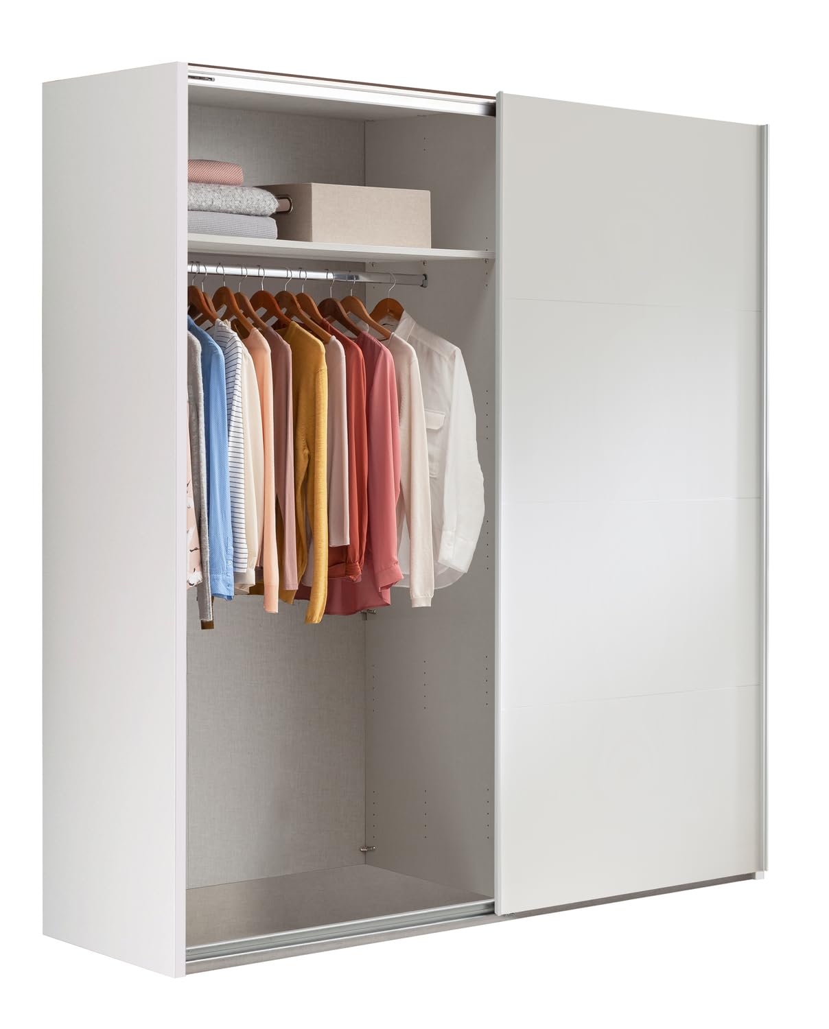 Composad Systema 200x223x67 armadio 2 ante scorrevoli bianco opaco