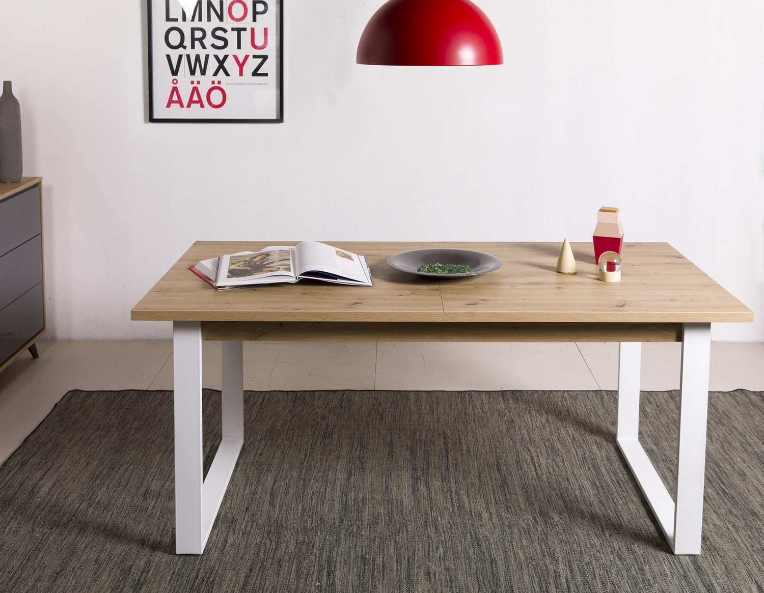 Composad Mundi tavolo allungabile 180/240 rovere 8 posti