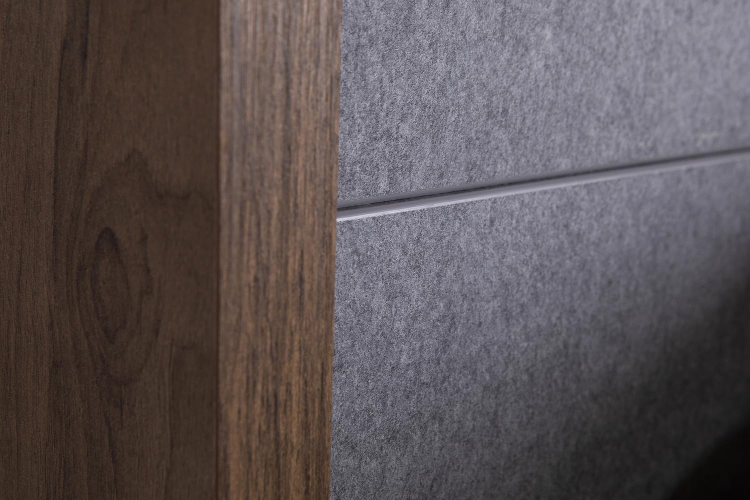 Composad Audace Letto Matrimoniale 193 cm Noce Grigio 180x200