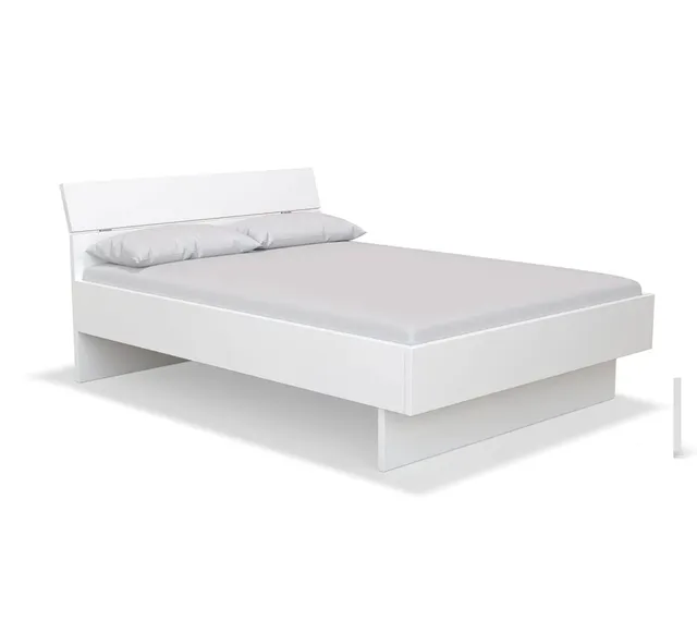 Composad letto matrimoniale alla francese 140x190 bianco laccato