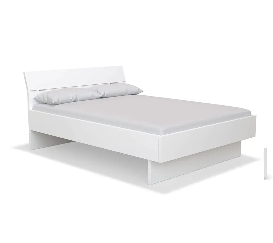Composad letto matrimoniale alla francese 140x190 bianco laccato