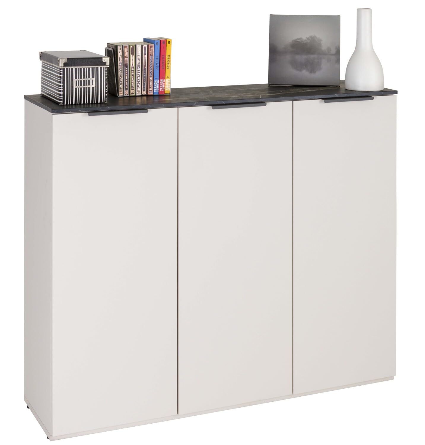Composad Brina mobile contenitore 3 ante grigio 120 cm