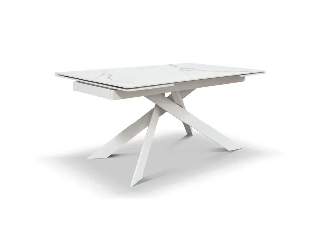 Epocantica tavolo allungabile ceramica effetto marmo