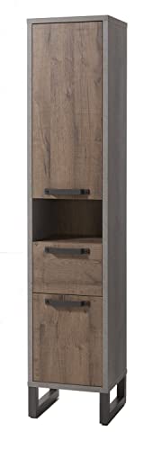 Composad LaFabrica colonna bagno 40x190 rovere cemento
