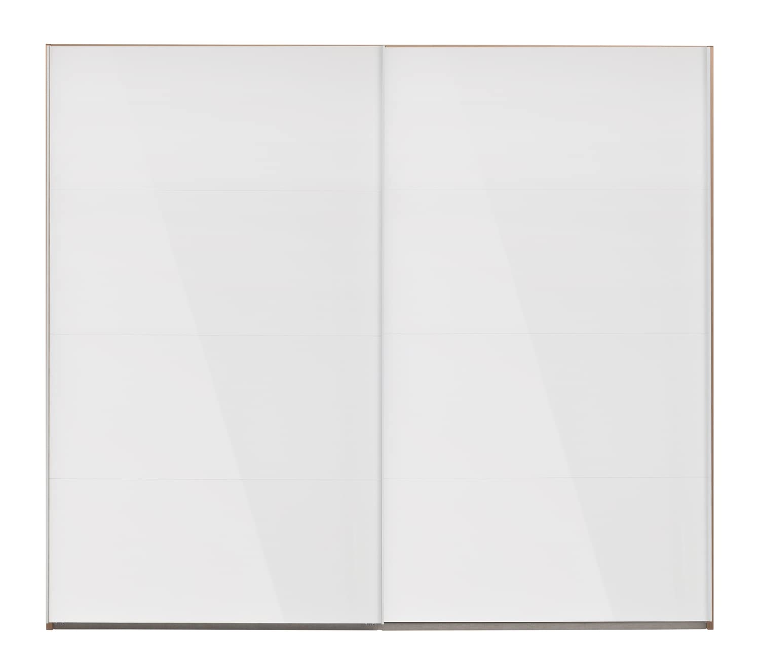 Composad Systema Armadio 2 Ante Scorrevoli 250 Rovere Miele Bianco