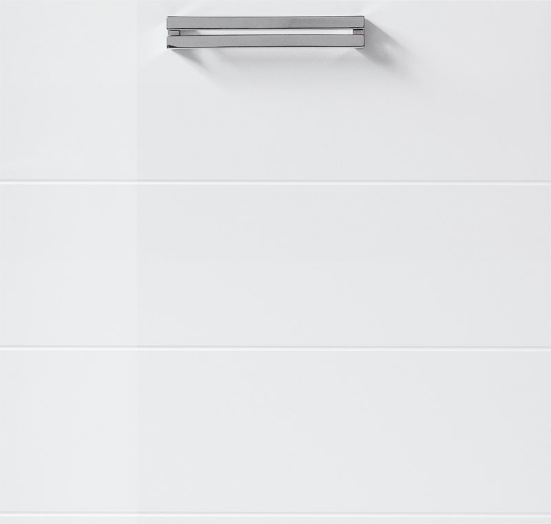 S75 SHINING Vania cucina 300 cm bianco lucido