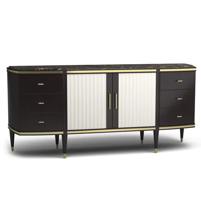 LCI Decora V0242 credenza soggiorno cassetti