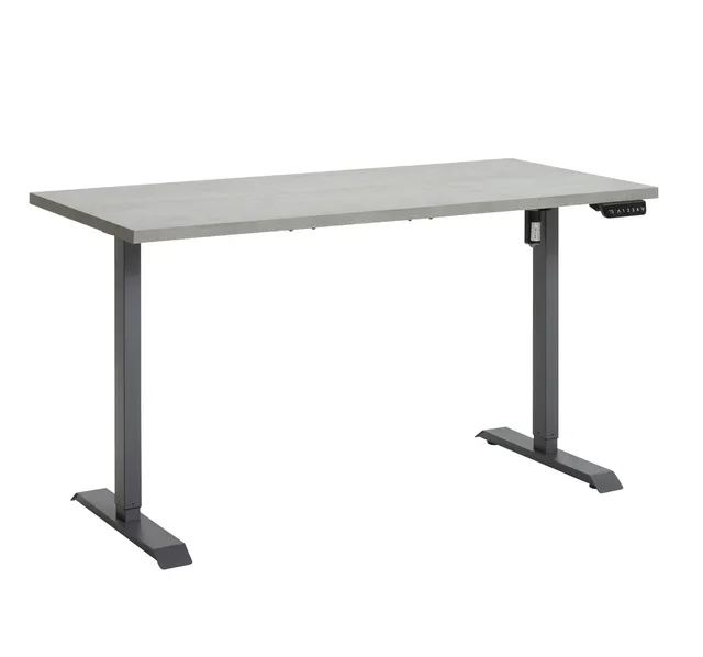 Composad Energia scrivania altezza regolabile 150x69 grigio cemento