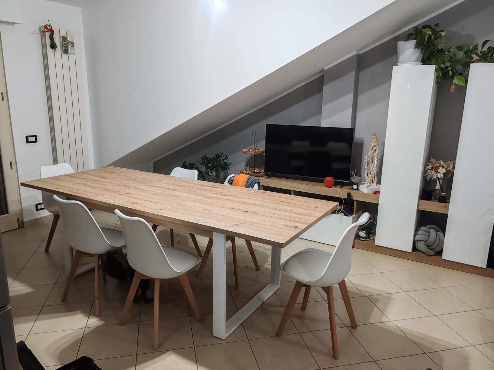 Composad Mundi tavolo allungabile 180/240 rovere 8 posti