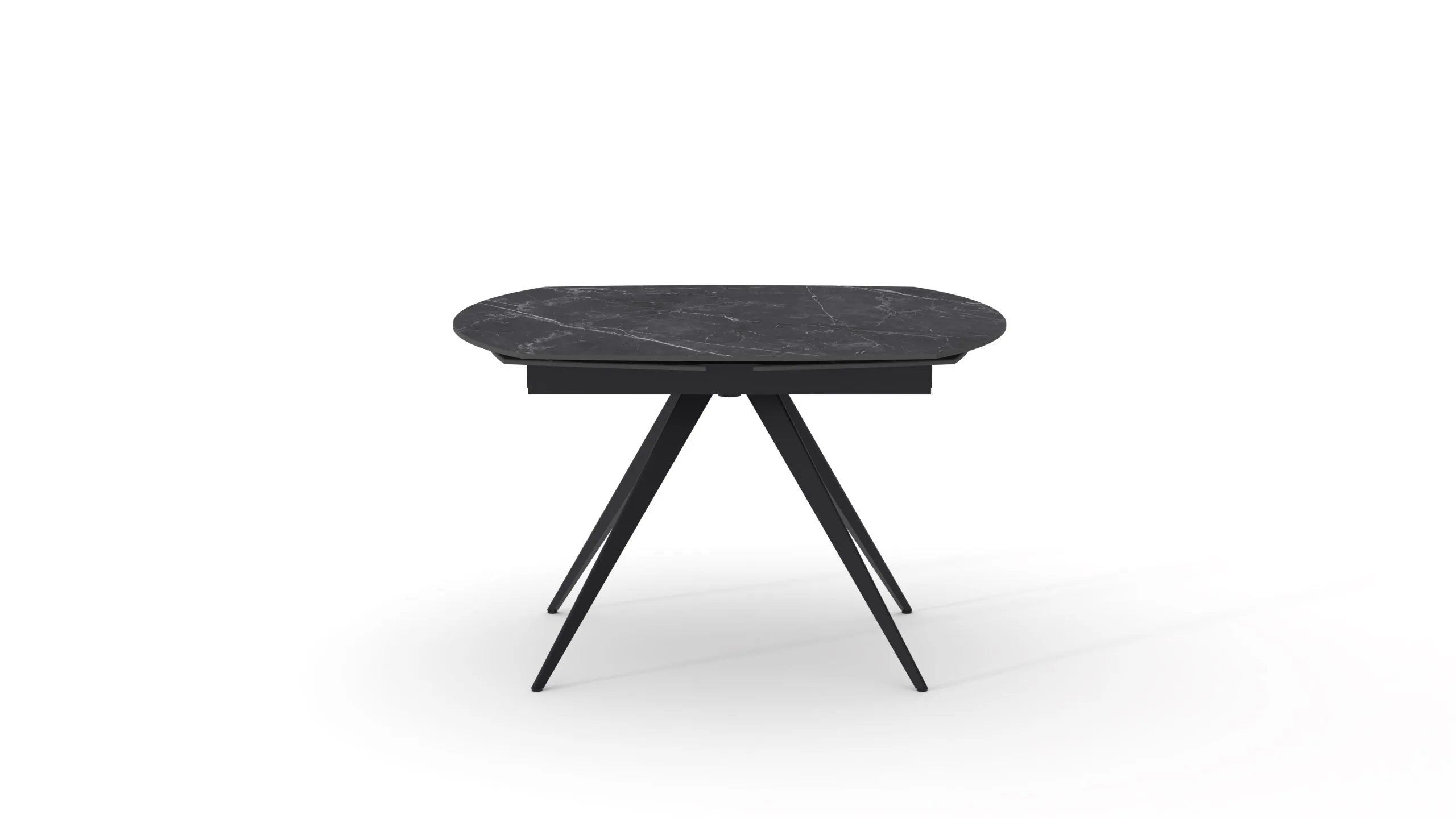 Epocantica tavolo allungabile ceramica marmo nero 120-180