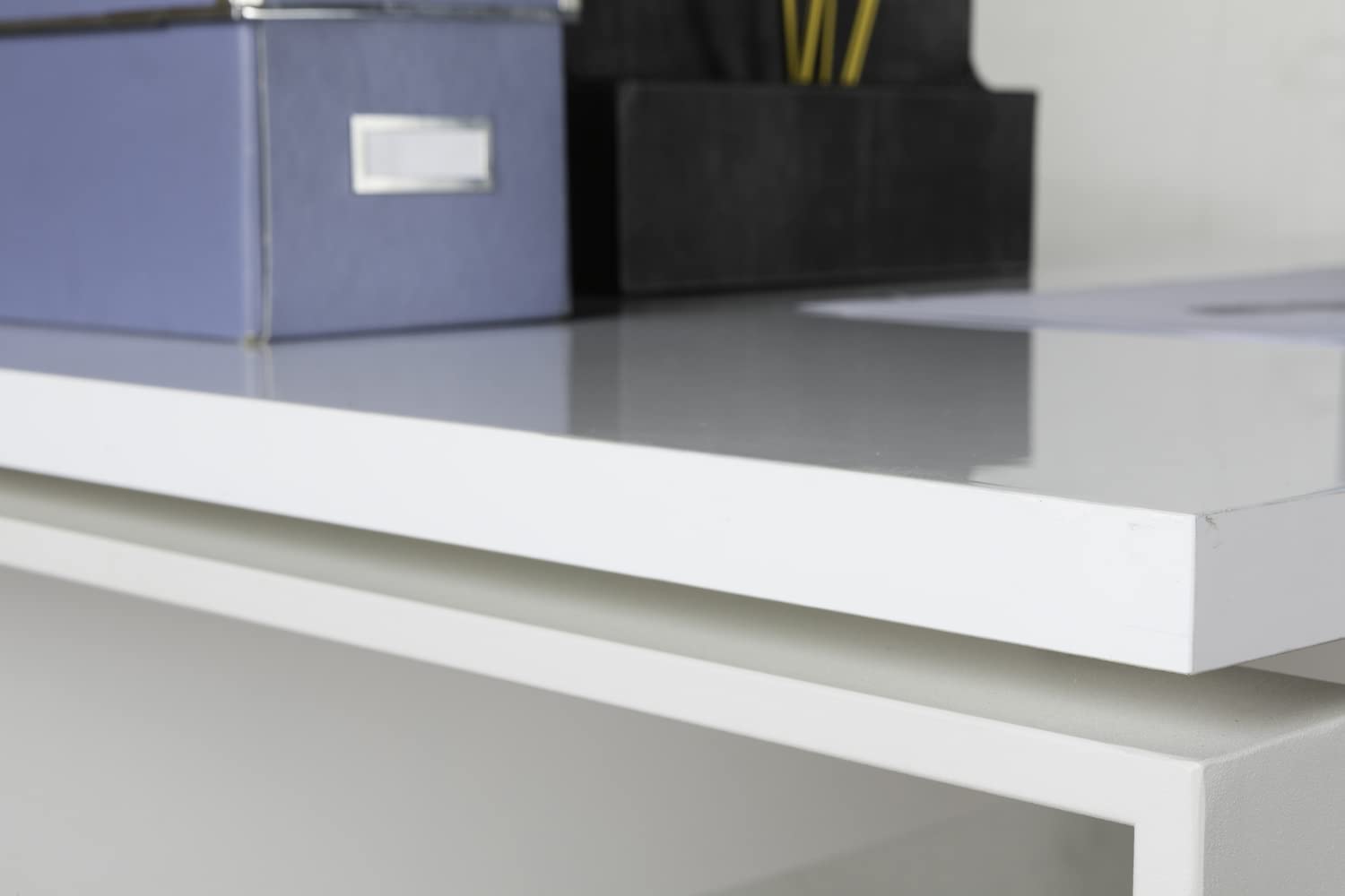 Composad Disegno Set Ufficio 170 e 170 cm K04 Bianco 3 Pezzi