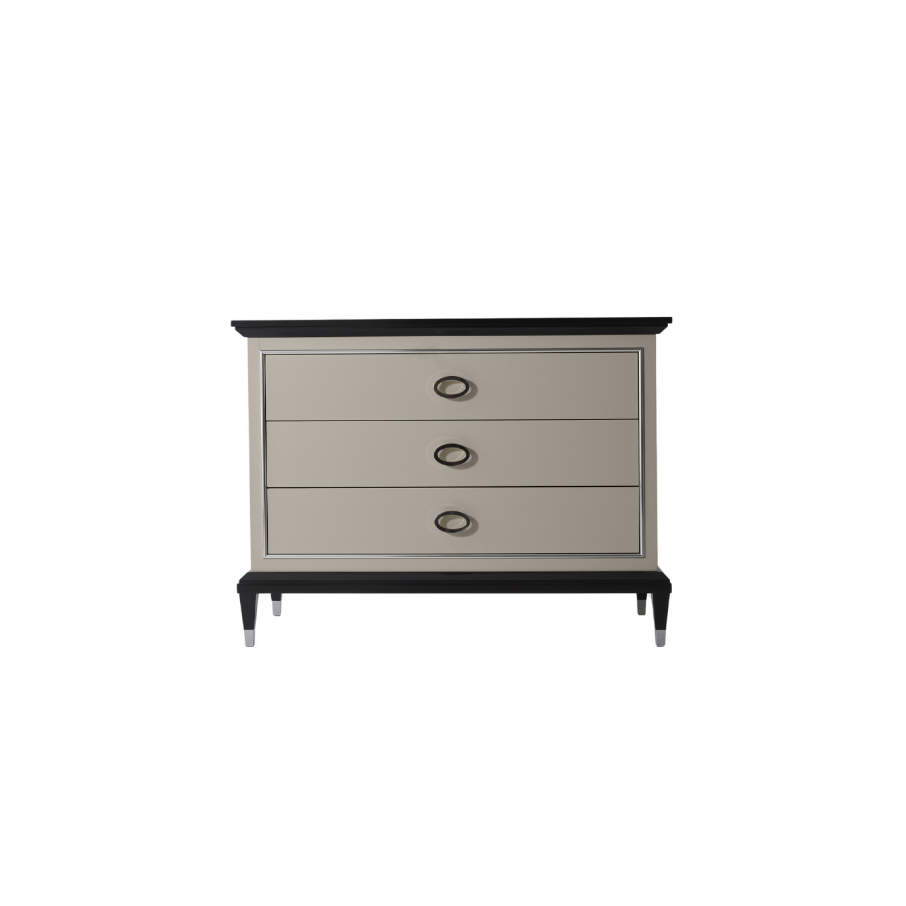 LCI Decora P0339 comò cassetti ammortizzati cromato