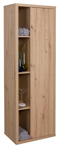 Composad Ladama colonna bagno 1 anta rovere mielato