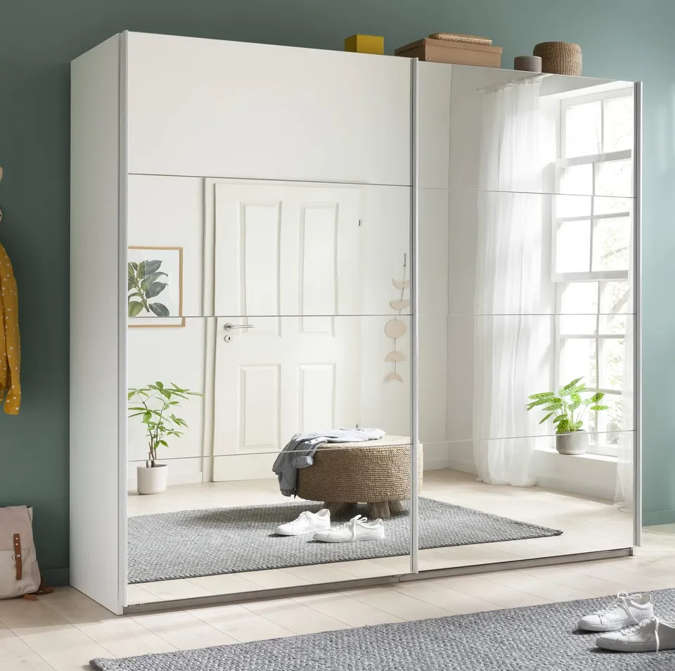 Composad Systema armadio 2 ante scorrevoli 250 cm bianco