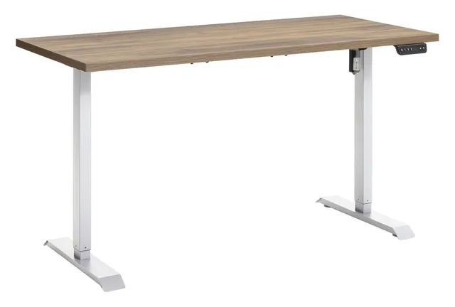 Composad Energia scrivania regolabile 150x69 noce brera elettrica