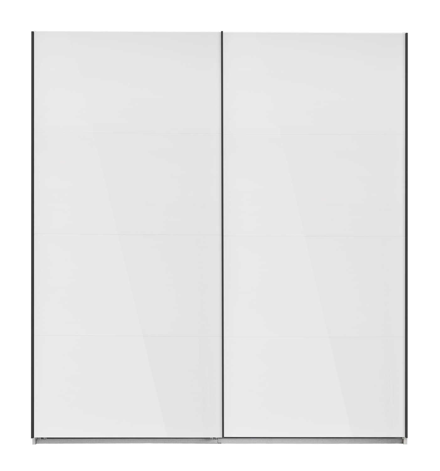 Composad Systema armadio 2 ante scorrevoli 200cm bianco laccato