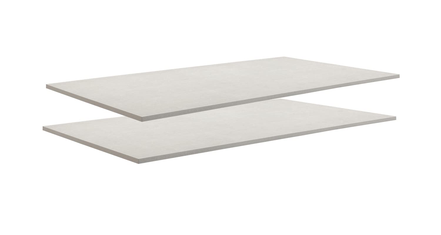 Composad Systema AR9004/AR9007/AR8997 ripiani armadio coppia bianchi