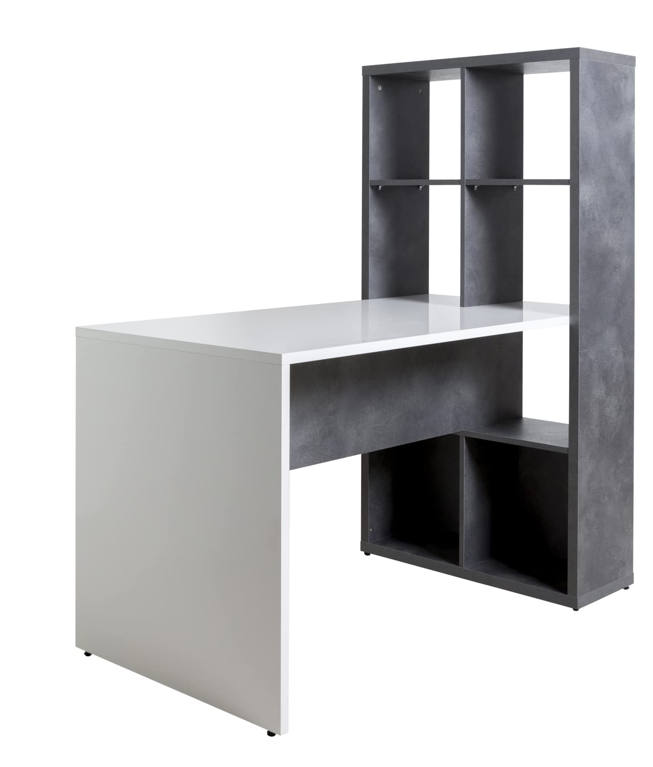 Composad Camera da Letto Completa 5 Mobili Bianco Grigio Tadao
