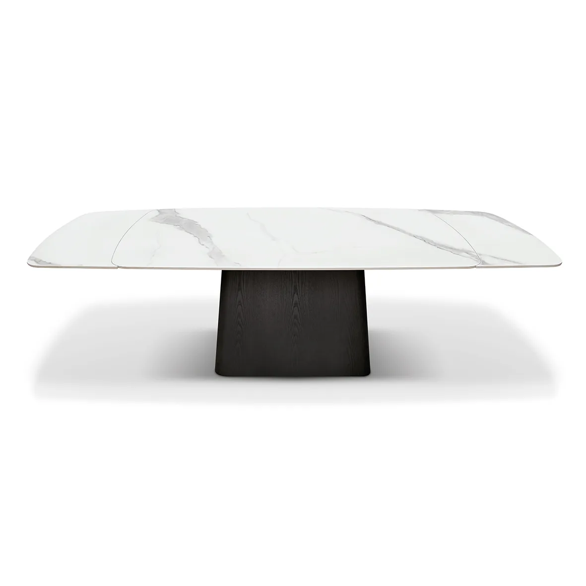 Epocantica tavolo allungabile ceramica bianco statuario 8-12 posti