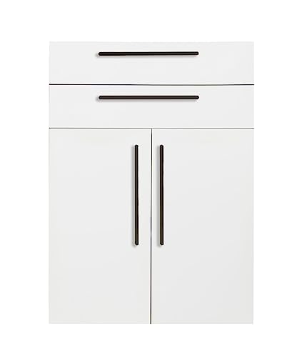 Composad Rilega LB8055 ante cassetti libreria bianco laccato