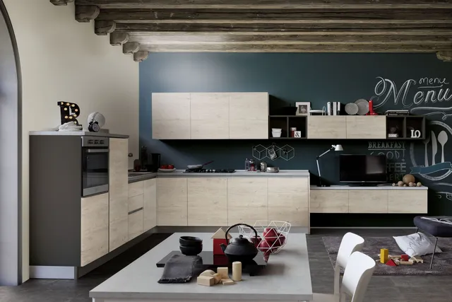 S75 Thelma Composizione Angolare Rovere Anticato