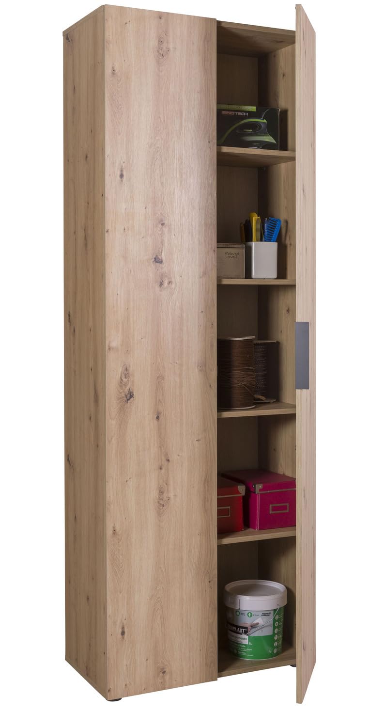 Composad Espresso armadio 2 ante 69x200x35 cm rovere miele salvaspazio