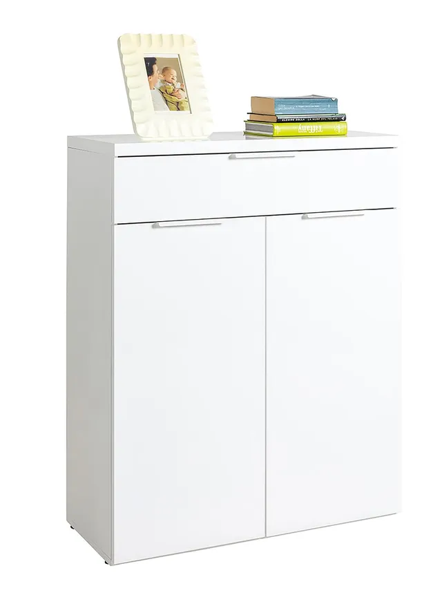 COMPOSAD Mundi scarpiera ingresso bianco laccato 82 cm