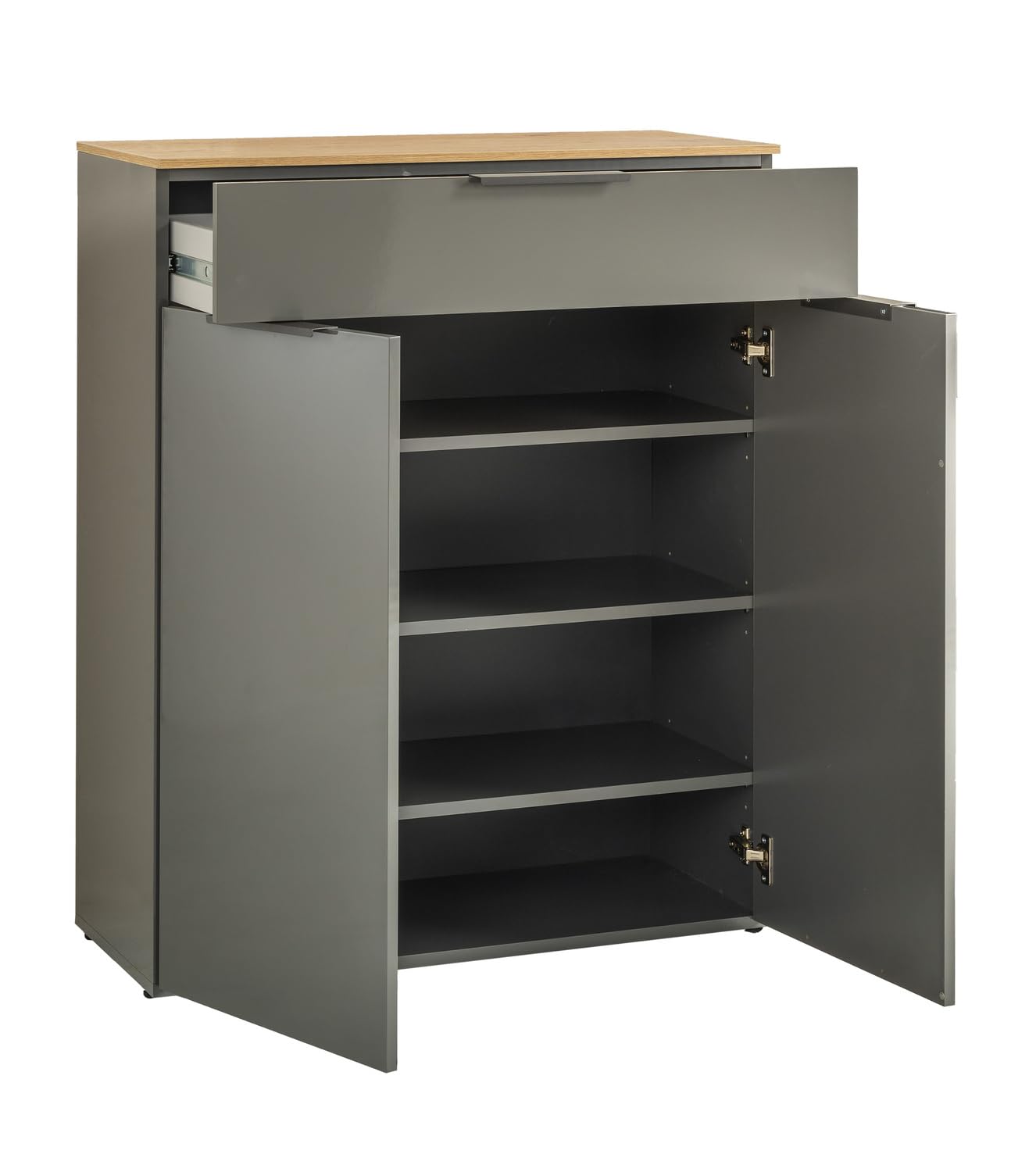 COMPOSAD Galaverna mobile ingresso grigio rovere 83 cm
