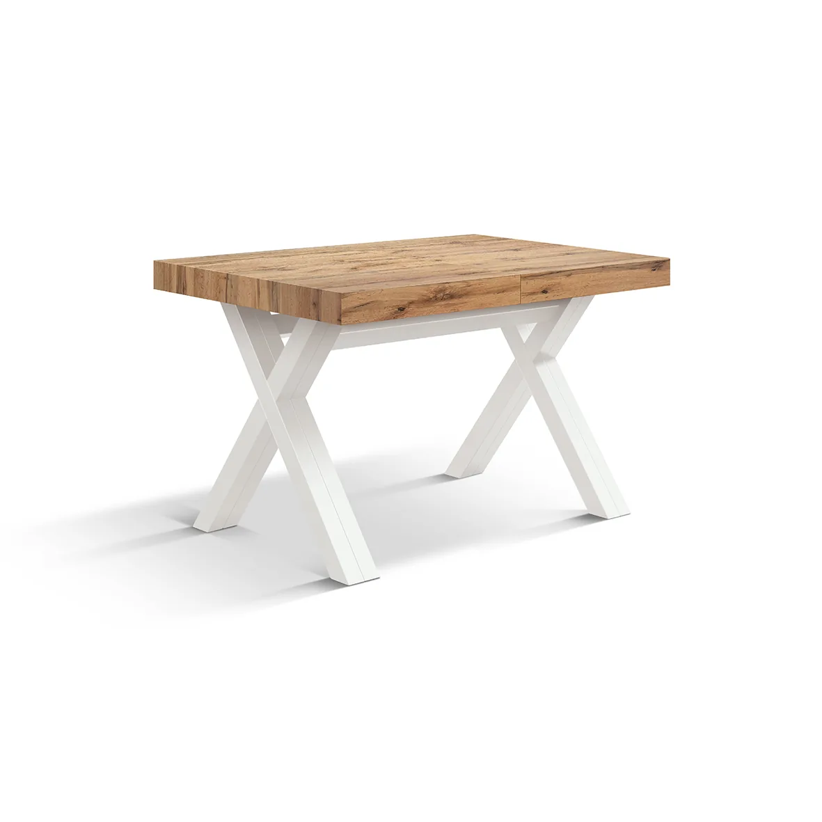 Epocantica Tavolo Allungabile Gambe a X Rovere 16 Posti