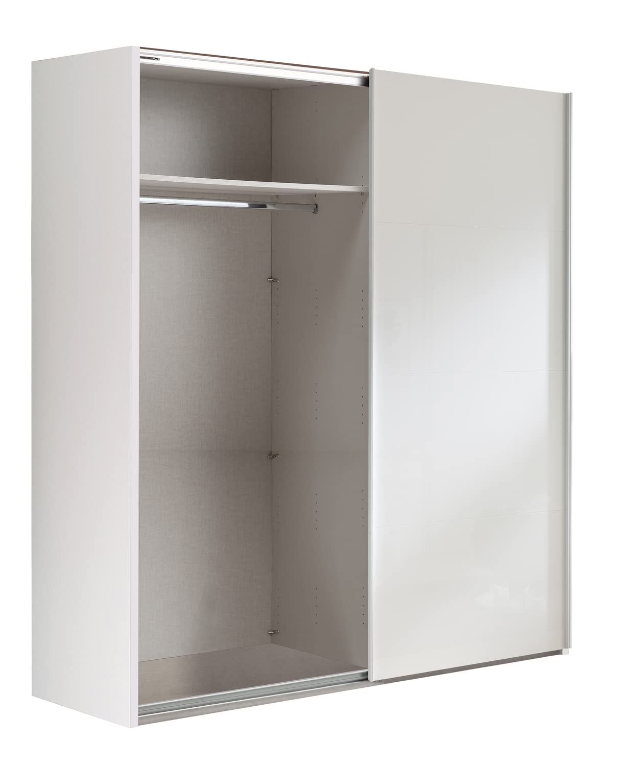 Composad Systema Armadio 2 Ante Scorrevoli 200 Rovere Miele Bianco