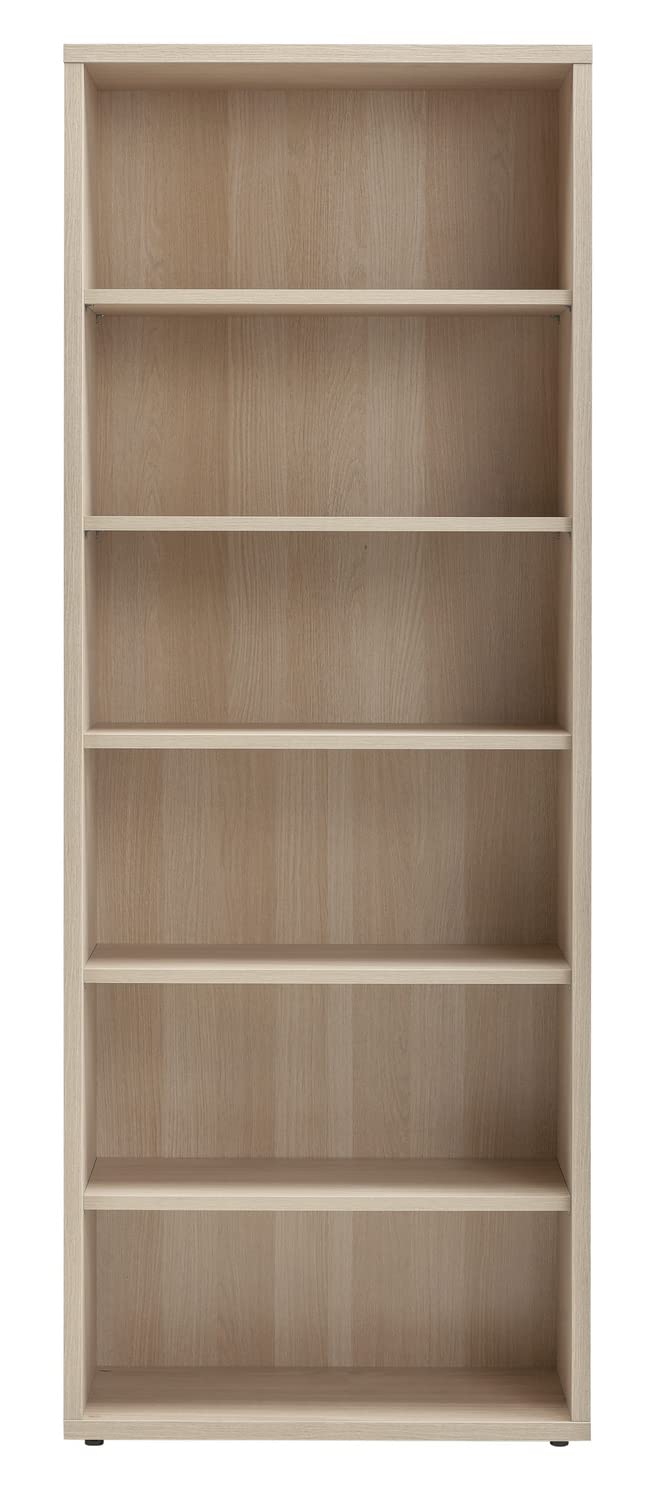 Composad Davinci libreria alta rovere 82x218cm 5 ripiani