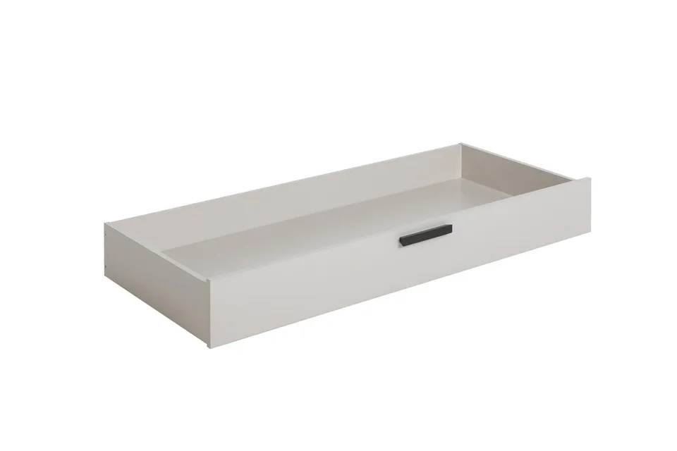 Composad Bravo cassetto letto ruote grigio cashmere 137 cm