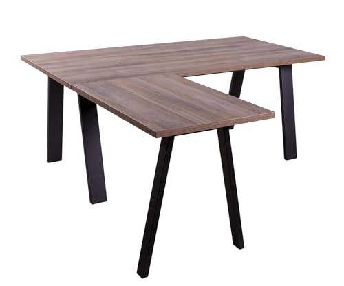 Composad Davinci Scrivania Angolare a L Noce Brera 171 cm