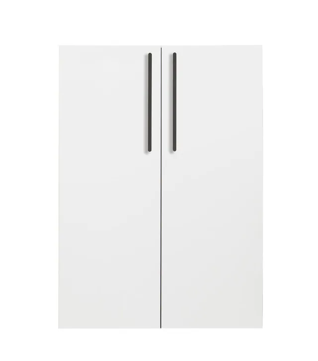 Composad Rilega coppia ante libreria bianco laccato