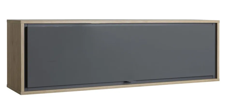 Composad Cornice 1 Ribalta Pensile Soggiorno Rovere Titanio