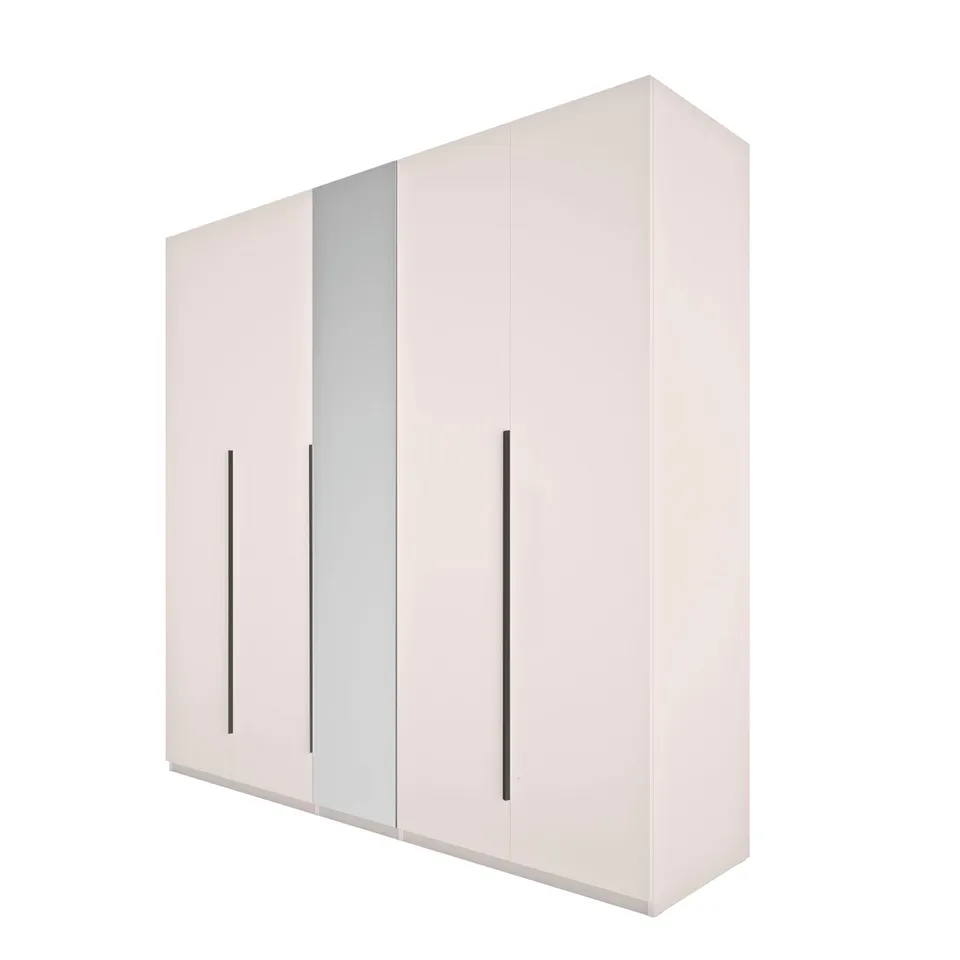Composad Favorita armadio 5 ante con specchio grigio