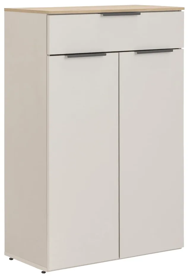 Composad Pronto 1 Cassetto 2 Ante mobile ufficio rovere mielato